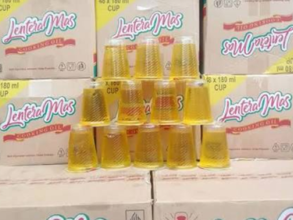 Minyak Goreng Lentera Mas gelas 180 Ml