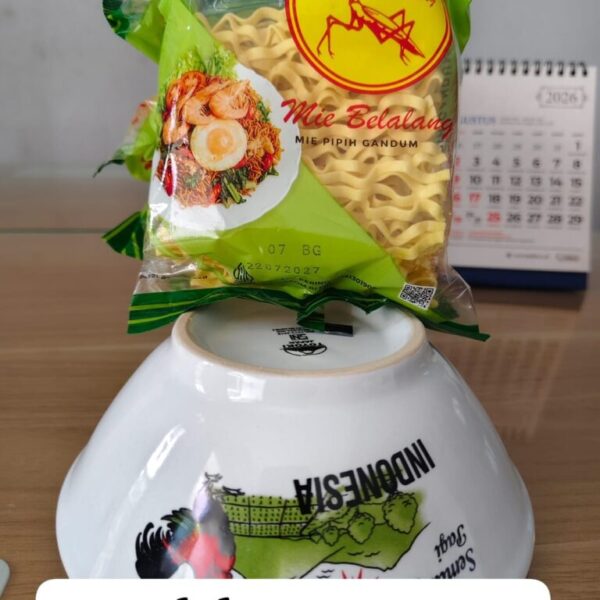 Mie BLALANG PIPIH + Mangkok